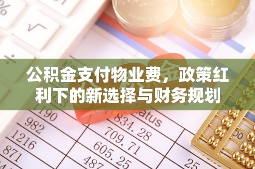 北海公积金支付物业费，政策红利下的新选择与财务规划