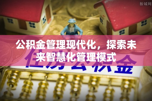 北海公积金管理现代化，探索未来智慧化管理模式
